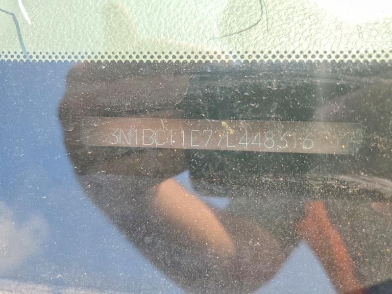 62146236 :رقم المزاد ، 3N1BC11E77L448316 vin ، 2007 Nissan Versa مزاد بيع