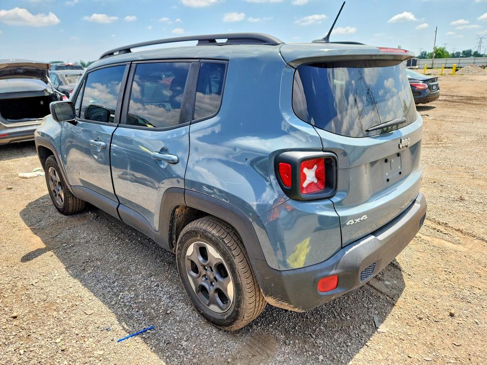 2017 Jeep Renegade მანქანა იყიდება აუქციონზე, vin: ZACCJBBH2HPE95882, აუქციონის ნომერი: 60072356