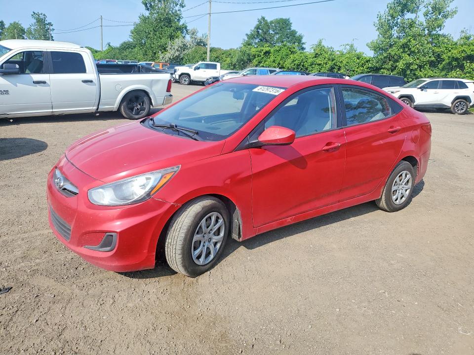 61297316 :رقم المزاد ، KMHCT4AE6EU625309 vin ، 2014 Hyundai Accent مزاد بيع