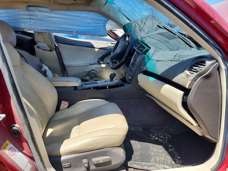 Продаж на аукціоні авто 2009 Lexus Is, vin: JTHBK262795087854, номер лоту: 56724456