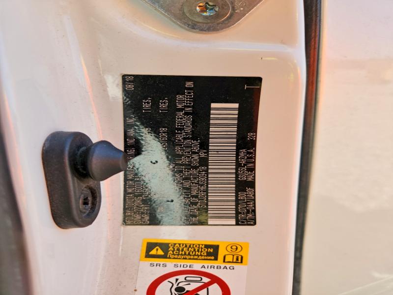 2018 Toyota Highlander მანქანა იყიდება აუქციონზე, vin: 5TDJZRFH6JS909418, აუქციონის ნომერი: 61345856