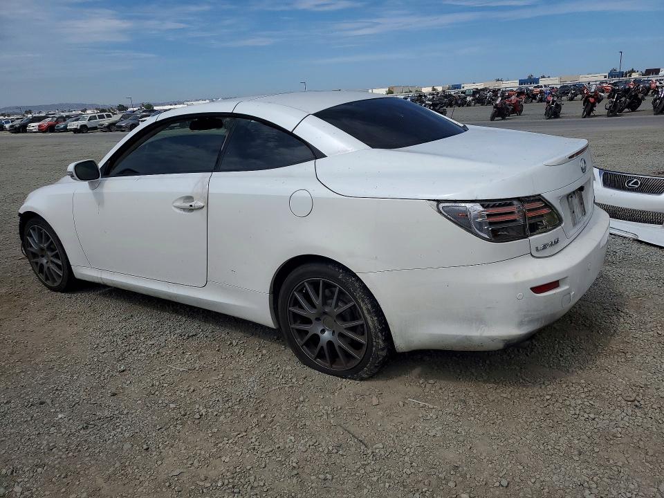 61860846 :رقم المزاد ، JTHFF2C26A2509385 vin ، 2010 Lexus Is 250c مزاد بيع
