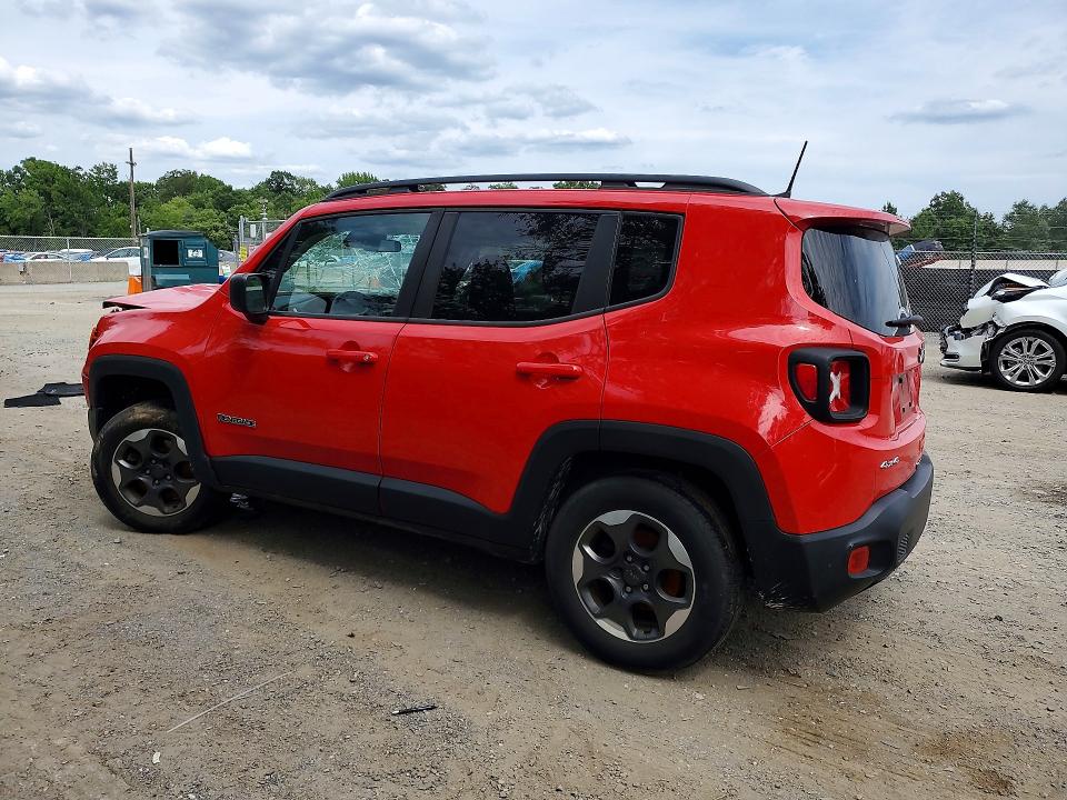 Продаж на аукціоні авто 2018 Jeep Renegade, vin: ZACCJBAB8JPG78920, номер лоту: 61973816
