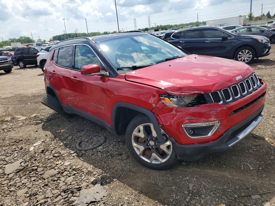 Aukcja sprzedaży 2019 Jeep Compass, vin: 3C4NJDCBXKT666666, numer aukcji: 60488756