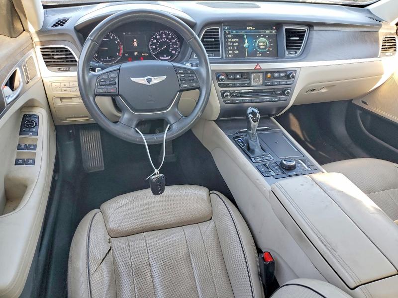 2015 Hyundai Genesis მანქანა იყიდება აუქციონზე, vin: KMHGN4JE4FU090333, აუქციონის ნომერი: 60277256