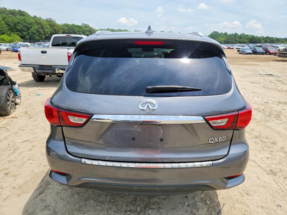 59701116 :رقم المزاد ، 5N1DL0MM8HC517185 vin ، 2017 Infiniti Qx60 مزاد بيع