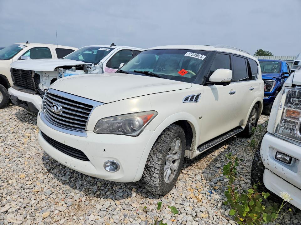 2014 Infiniti Qx80 მანქანა იყიდება აუქციონზე, vin: JN8AZ2NE3E9062638, აუქციონის ნომერი: 61305966