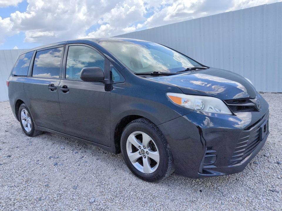 2020 Toyota Sienna მანქანა იყიდება აუქციონზე, vin: 5TDZZ3DC5LS086426, აუქციონის ნომერი: 60200896