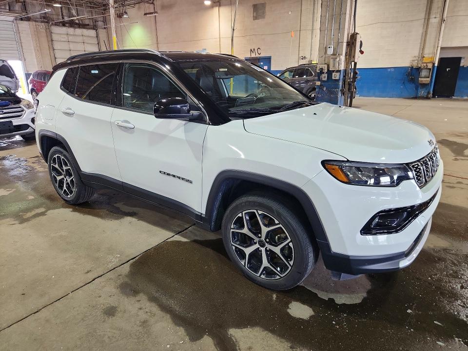 57397066 :رقم المزاد ، 3C4NJDCN1ST511496 vin ، 2025 Jeep Compass مزاد بيع