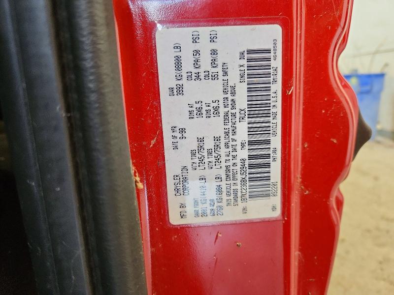 63155606 :رقم المزاد ، 1B7KC2368XJ529440 vin ، 1999 Dodge Ram 2500 مزاد بيع