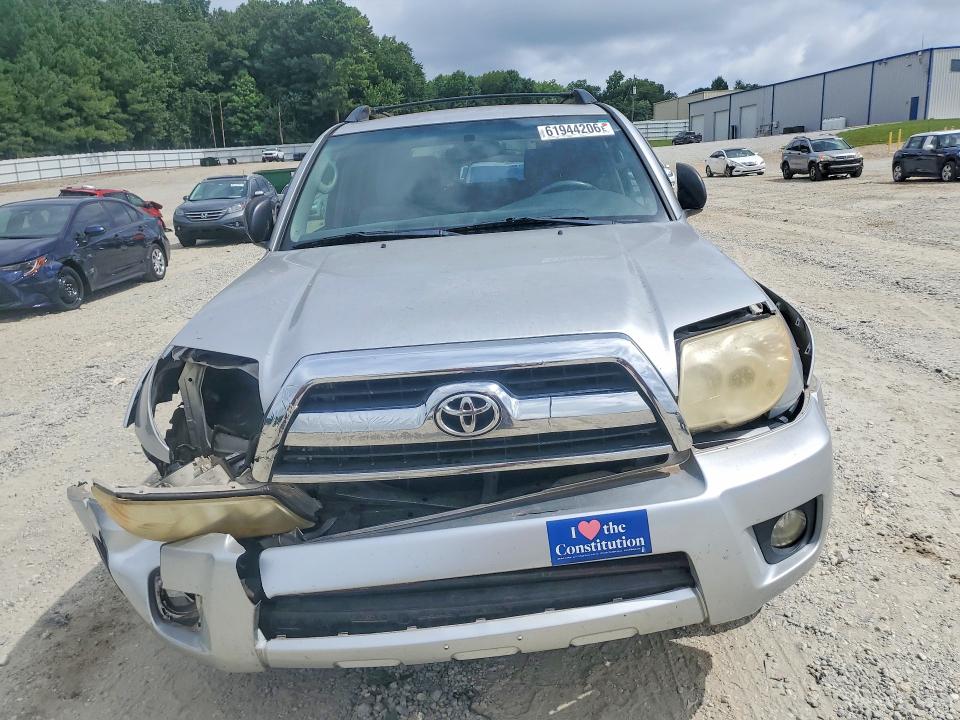 2007 Toyota 4runner მანქანა იყიდება აუქციონზე, vin: JTEZU14R770089193, აუქციონის ნომერი: 61944206