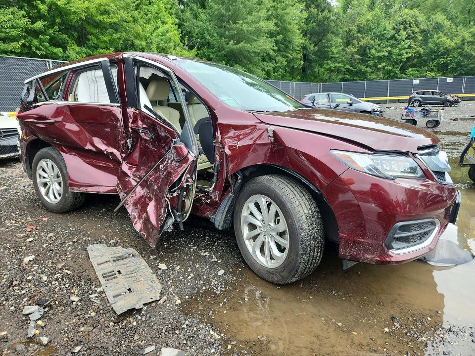 60315186 :رقم المزاد ، 5J8TB4H54JL027315 vin ، 2018 Acura Rdx مزاد بيع