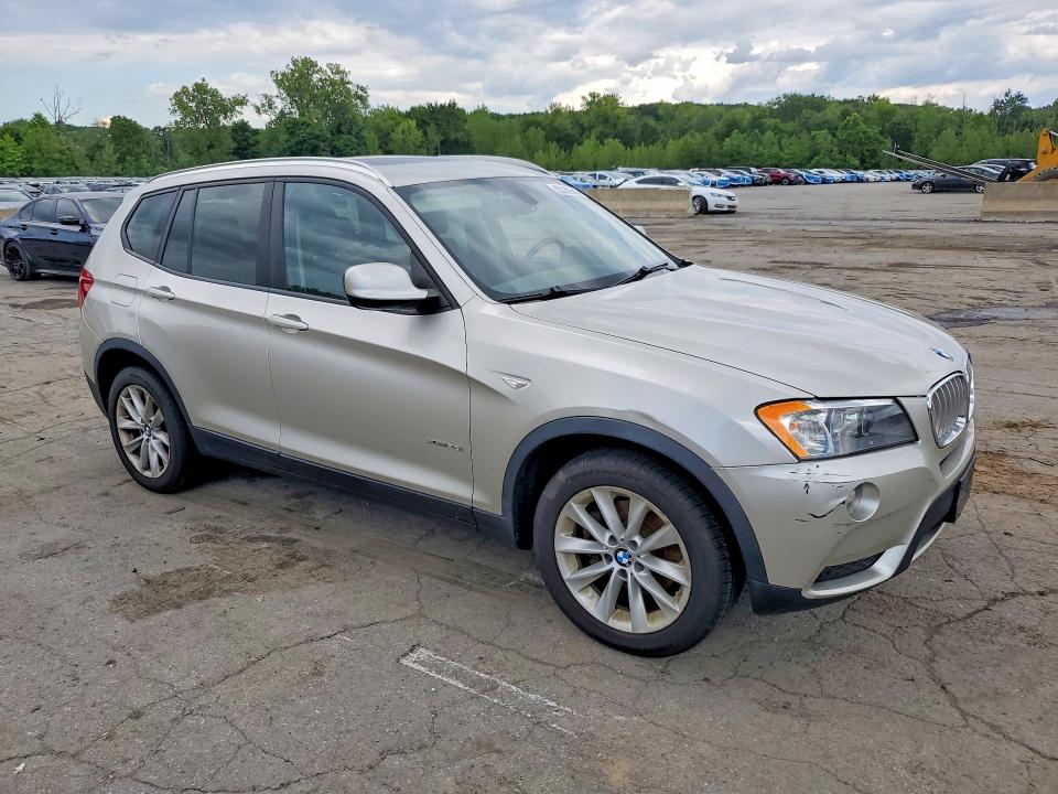 2013 Bmw X3 მანქანა იყიდება აუქციონზე, vin: 5UXWX9C53D0A32482, აუქციონის ნომერი: 63389646
