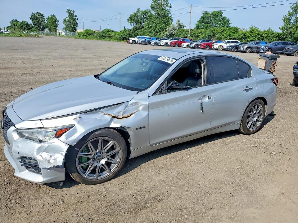 Auction sale of the 2015 Infiniti Q50 Hybrid, vin: JN1AV7AR3FM850334, lot number: 58229676