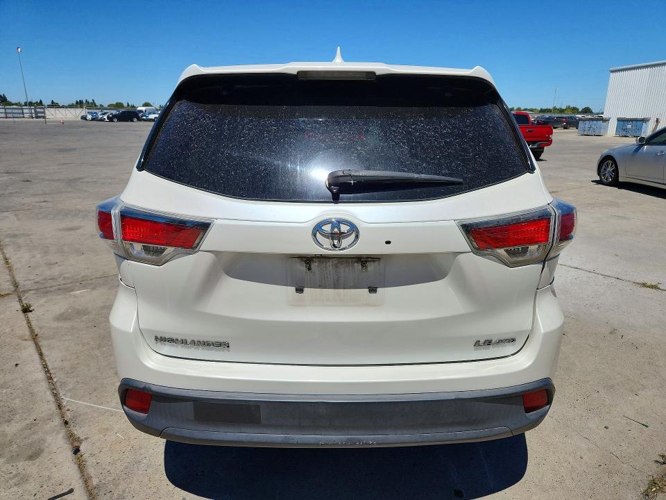62212496 :رقم المزاد ، 5TDBKRFH1ES061706 vin ، 2014 Toyota Highlander مزاد بيع