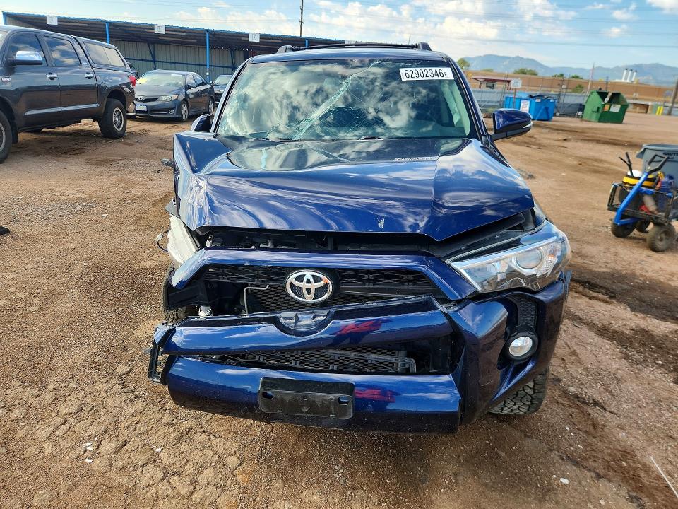 Продаж на аукціоні авто 2019 Toyota 4runner, vin: JTEBU5JR2K5689614, номер лоту: 62902346