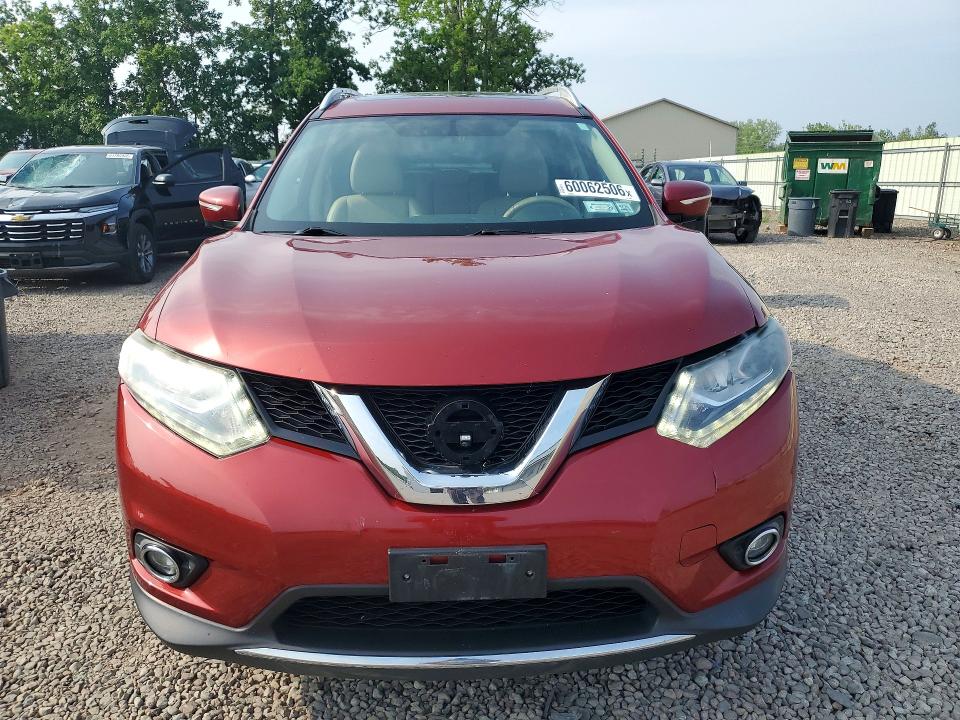 2015 Nissan Rogue მანქანა იყიდება აუქციონზე, vin: 5N1AT2MV6FC770008, აუქციონის ნომერი: 60062506