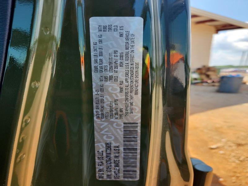 Продаж на аукціоні авто 2021 Jeep Wrangler Unlimited, vin: 1C4HJXDG4MW725636, номер лоту: 59843676