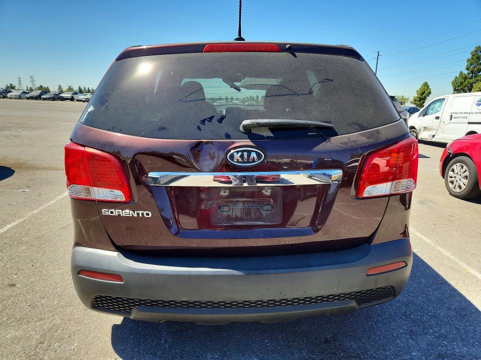 59740116 :رقم المزاد ، 5XYKT3A15BG042041 vin ، 2011 Kia Sorento مزاد بيع