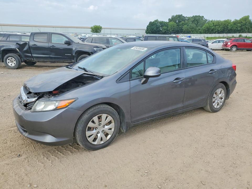 60430836 :رقم المزاد ، 19XFB2F53CE074043 vin ، 2012 Honda Civic مزاد بيع