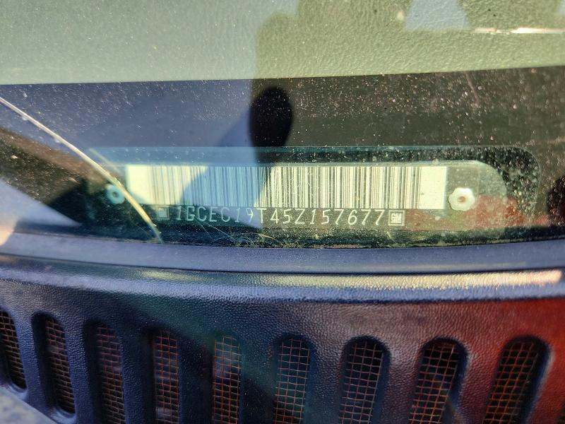 Aukcja sprzedaży 2005 Chevrolet Silverado, vin: 1GCEC19T45Z157677, numer aukcji: 59871246