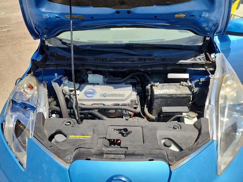 61984576 :رقم المزاد ، JN1AZ0CP8CT021607 vin ، 2012 Nissan Leaf مزاد بيع
