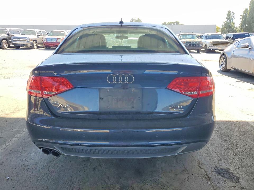 59917446 :رقم المزاد ، WAUFFAFL1CN008399 vin ، 2012 Audi A4 مزاد بيع