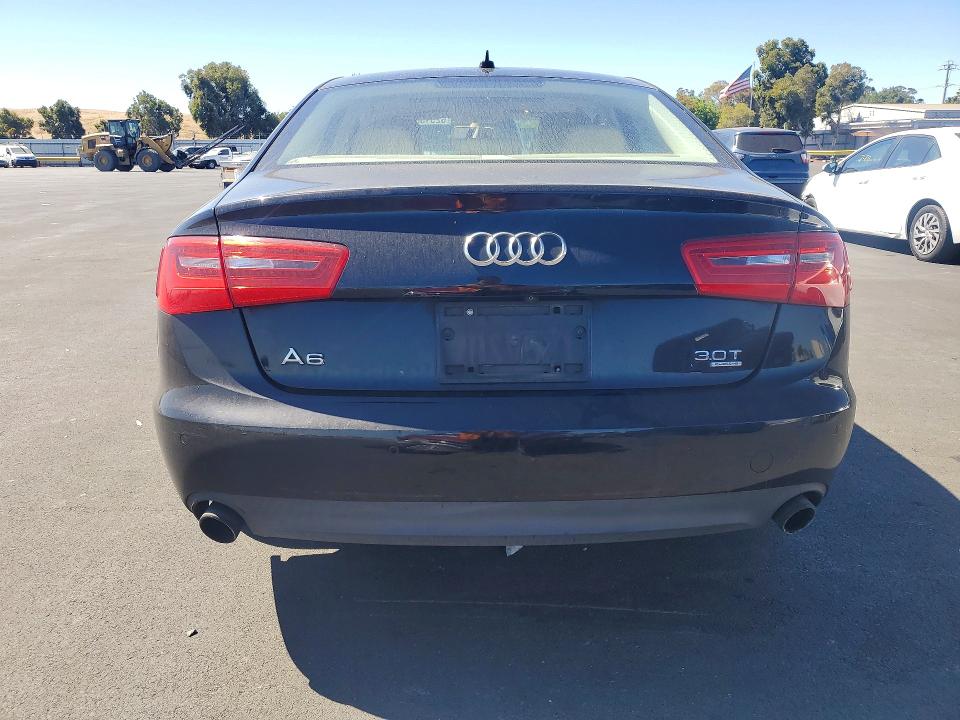 2013 Audi A6 მანქანა იყიდება აუქციონზე, vin: WAUGGAFC9DN154309, აუქციონის ნომერი: 62513346