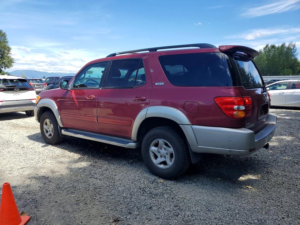 61974086 :رقم المزاد ، 5TDBT44A51S054323 vin ، 2001 Toyota Sequoia مزاد بيع
