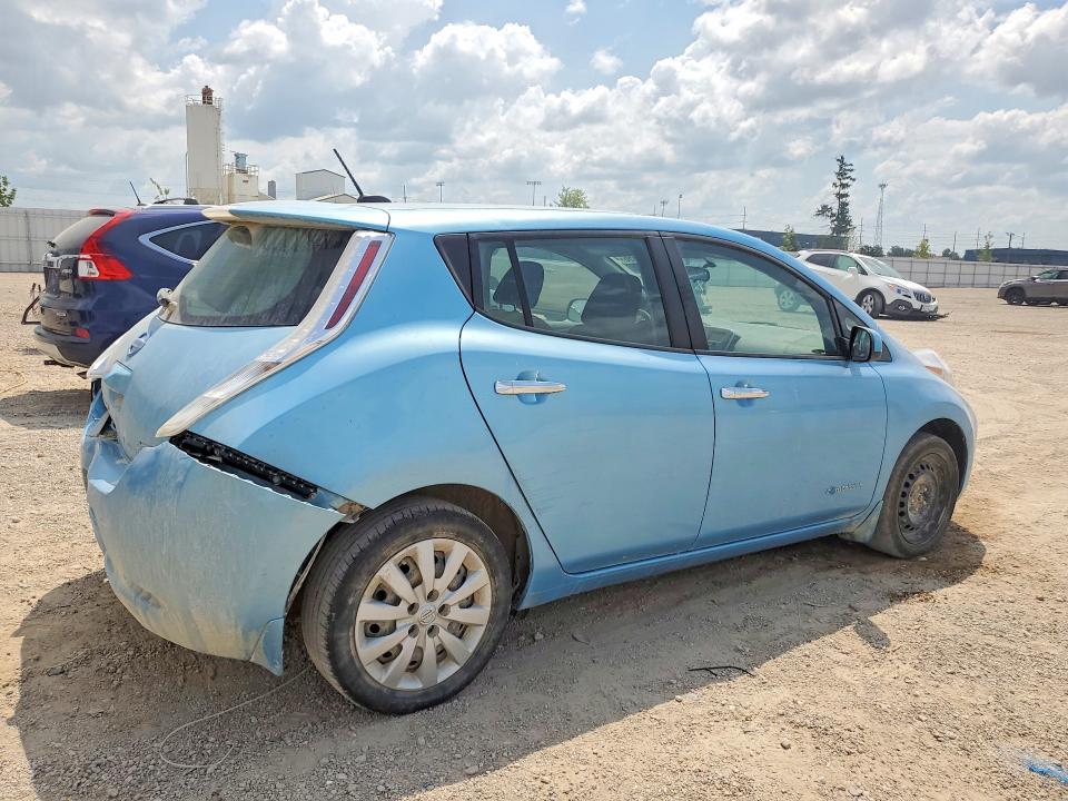 61164556 :رقم المزاد ، 1N4AZ0CP8FC309621 vin ، 2015 Nissan Leaf مزاد بيع