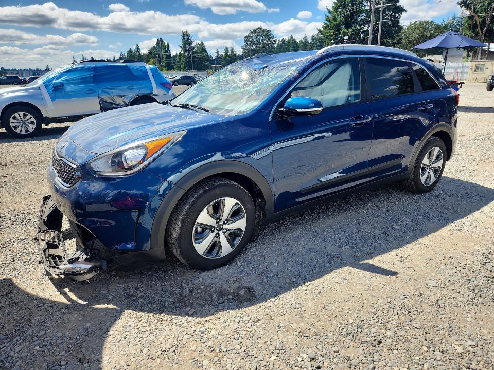 2018 Kia Niro მანქანა იყიდება აუქციონზე, vin: KNDCC3LC1J5127176, აუქციონის ნომერი: 62986366