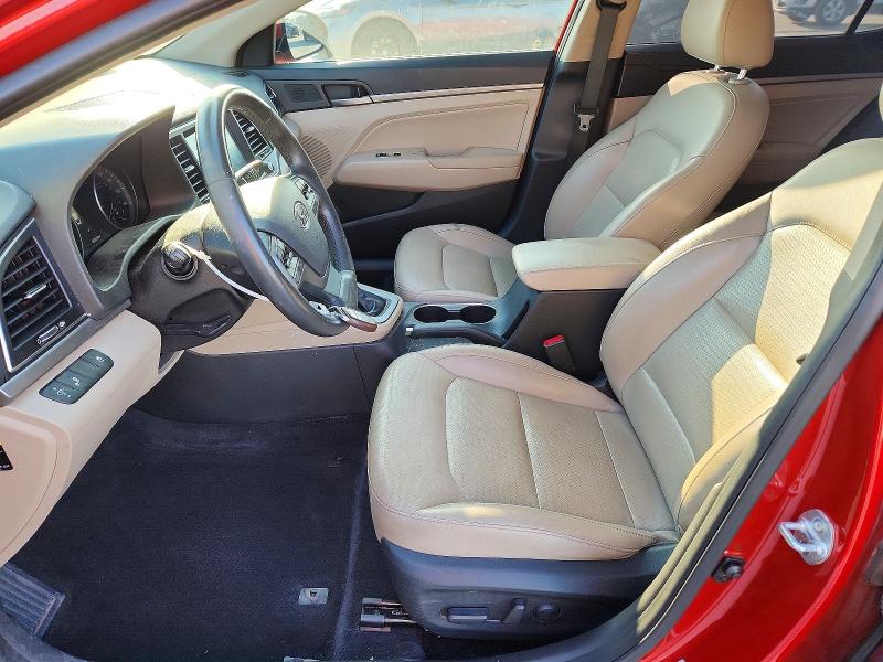 58585816 :رقم المزاد ، 5NPD84LF3HH205571 vin ، 2017 Hyundai Elantra مزاد بيع