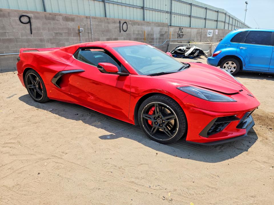 60053556 :رقم المزاد ، 1G1Y83D44L5113783 vin ، 2020 Chevrolet Corvette مزاد بيع