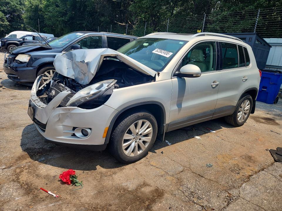 Aukcja sprzedaży 2010 Volkswagen Tiguan, vin: WVGBV7AXXAW510350, numer aukcji: 62863406