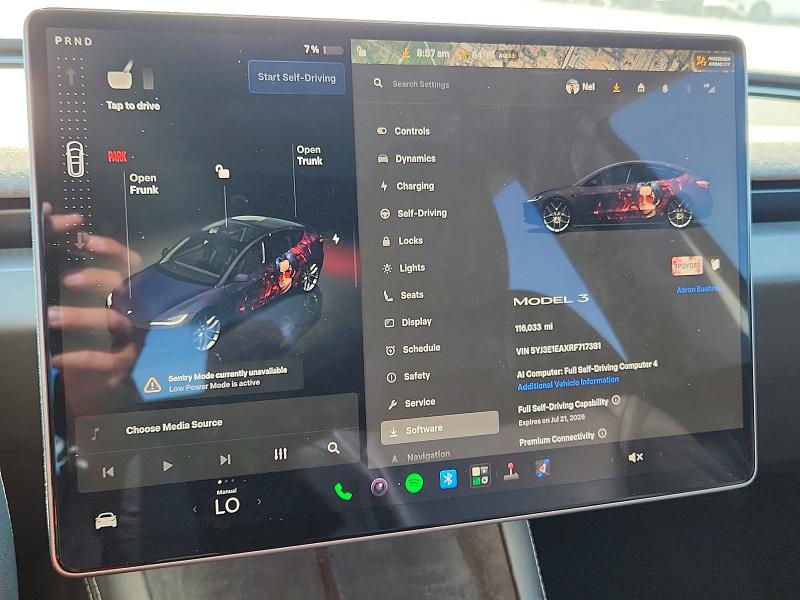 Aukcja sprzedaży 2024 Tesla Model 3, vin: 5YJ3E1EAXRF717381, numer aukcji: 60080626