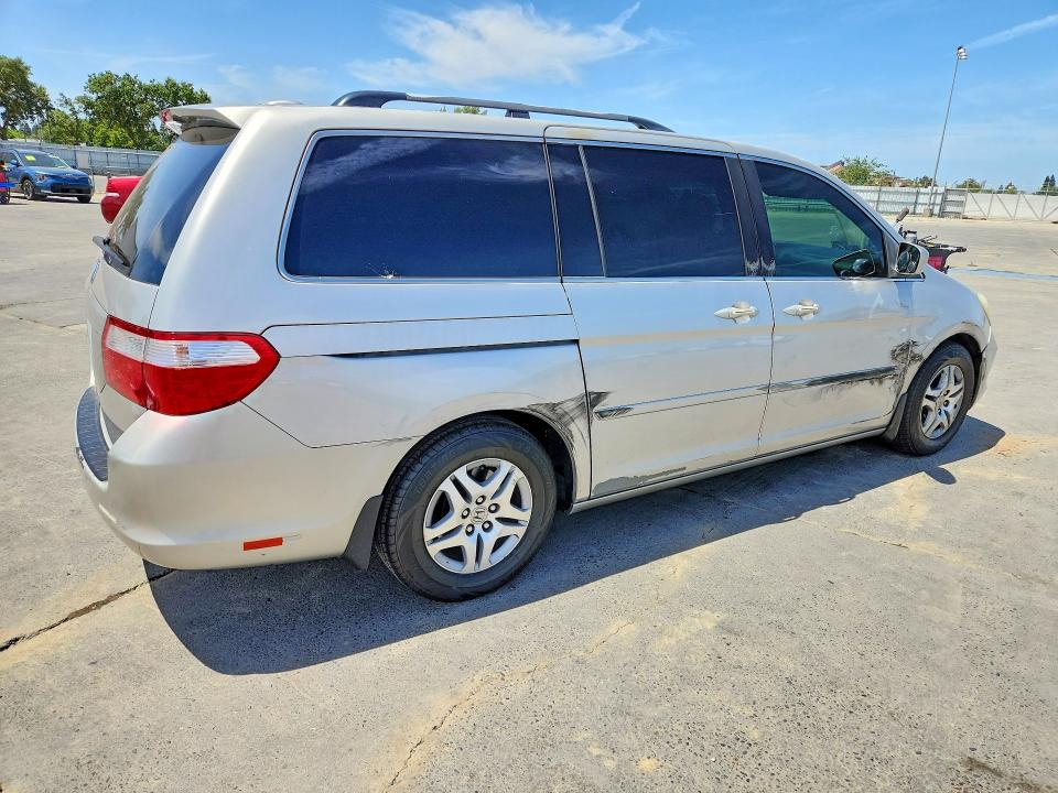59609496 :رقم المزاد ، 5FNRL38797B083862 vin ، 2007 Honda Odyssey مزاد بيع