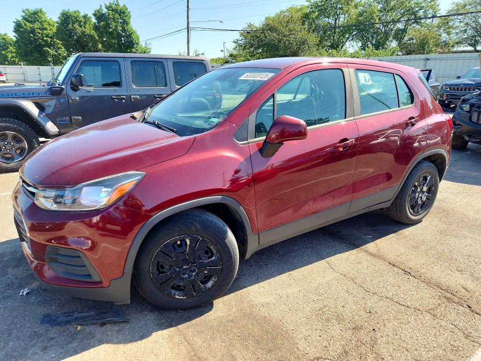Auction sale of the 2017 Chevrolet Trax, vin: 3GNCJKSB2HL193763, lot number: 63303126