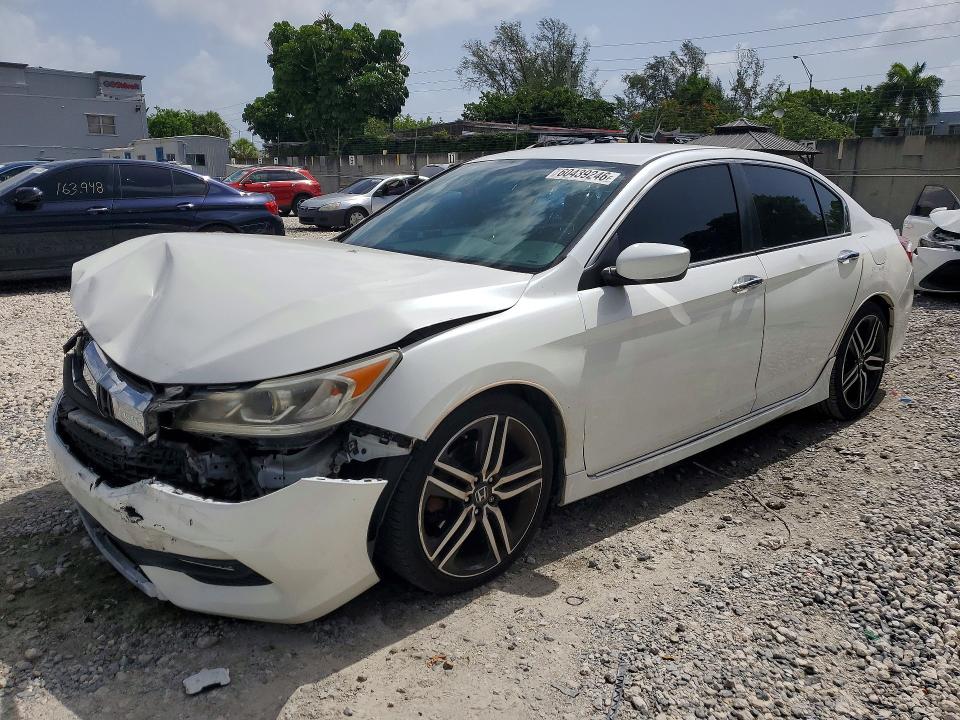 Aukcja sprzedaży 2016 Honda Accord, vin: 1HGCR2F59GA166301, numer aukcji: 60439246