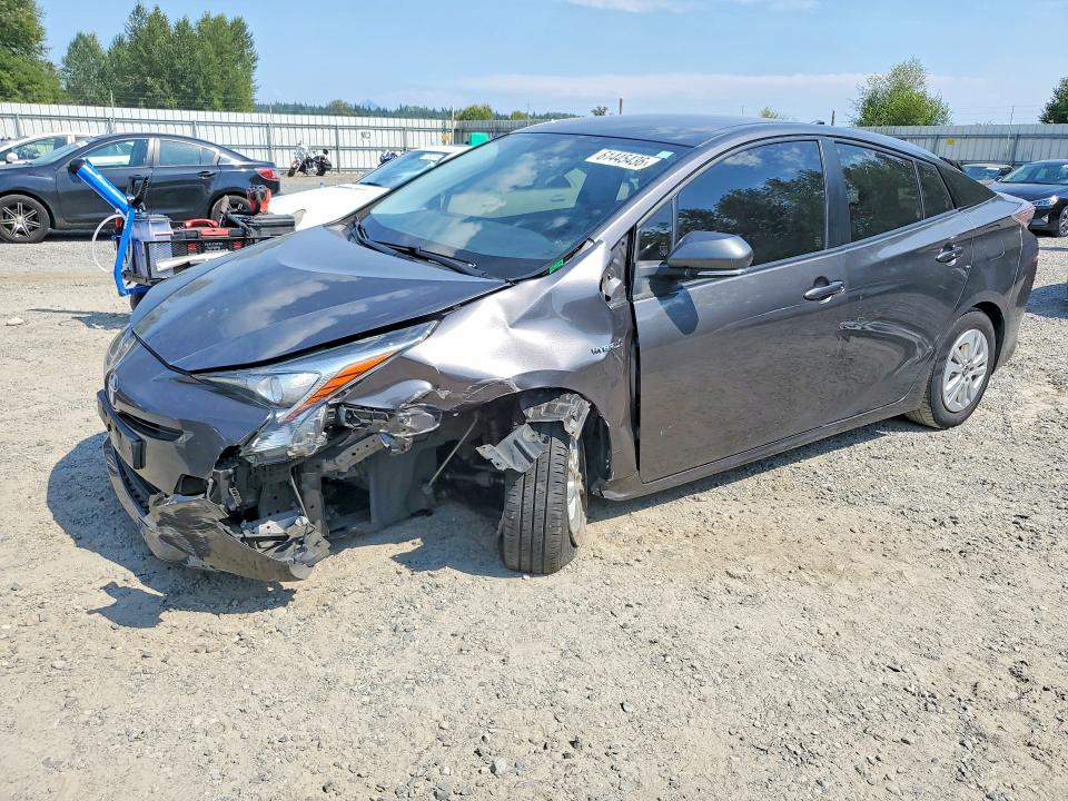 61445436 :رقم المزاد ، JTDKBRFUXJ3595781 vin ، 2018 Toyota Prius مزاد بيع