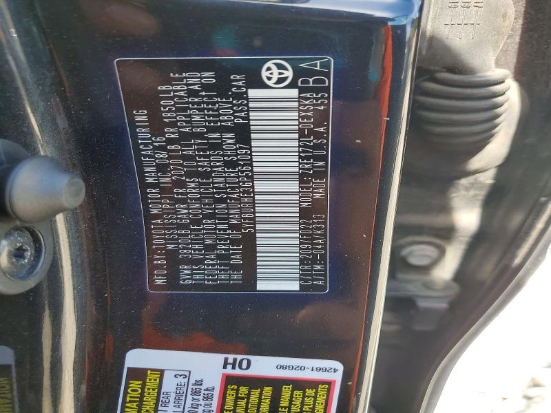 Продажа на аукционе авто 2016 Toyota Corolla, vin: 5YFBURHE3GP561097, номер лота: 62961596