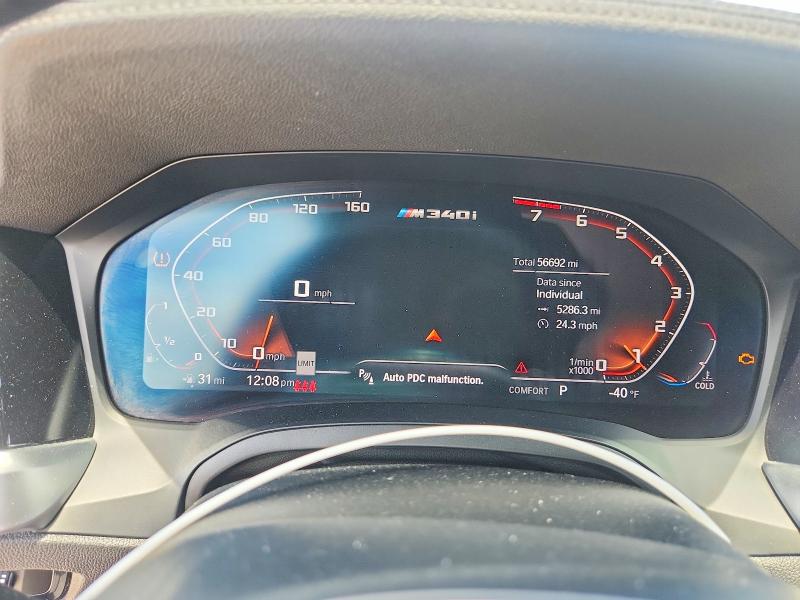 59104086 :رقم المزاد ، WBA5U9C05LA383522 vin ، 2020 Bmw M340xi مزاد بيع