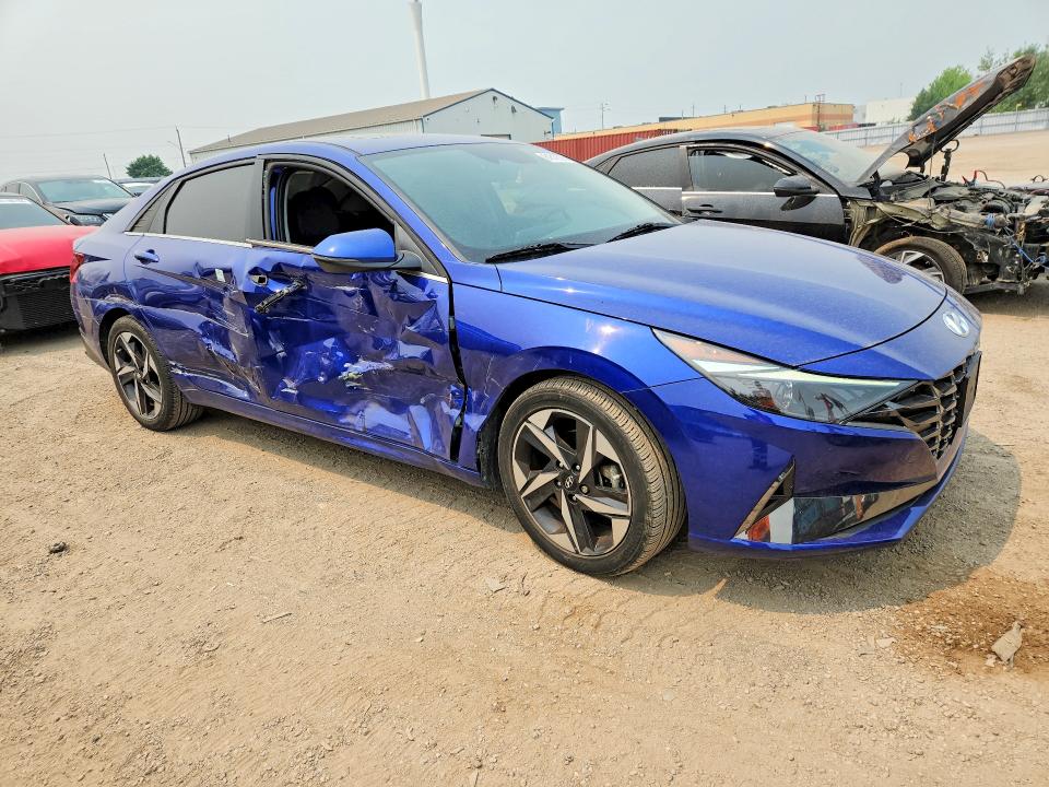 2021 Hyundai Elantra მანქანა იყიდება აუქციონზე, vin: KMHLN4AG1MU163249, აუქციონის ნომერი: 61512776