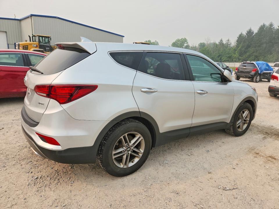 60709196 :رقم المزاد ، 5XYZT3LB1HG498907 vin ، 2017 Hyundai Santa Fe Sport مزاد بيع