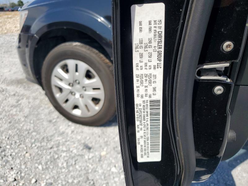 Aukcja sprzedaży 2013 Dodge Journey, vin: 3C4PDCAB2DT684787, numer aukcji: 57742386