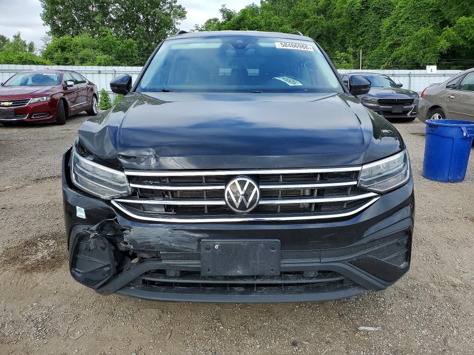 Aukcja sprzedaży 2022 Volkswagen Tiguan, vin: 3VV2B7AX8NM127222, numer aukcji: 58466986