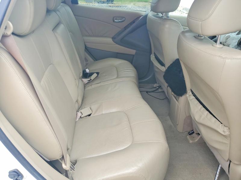 2010 Nissan Murano მანქანა იყიდება აუქციონზე, vin: JN8AZ1MU5AW013682, აუქციონის ნომერი: 62247896