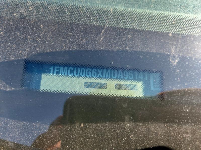 Продажа на аукционе авто 2021 Ford Escape, vin: 1FMCU0G6XMUA95141, номер лота: 63133596