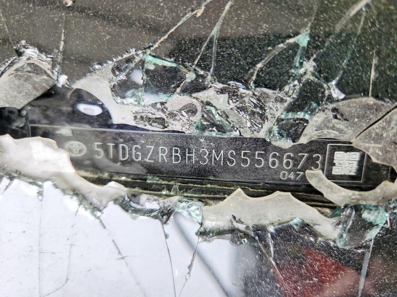 Aukcja sprzedaży 2021 Toyota Highlander, vin: 5TDGZRBH3MS556673, numer aukcji: 61136966