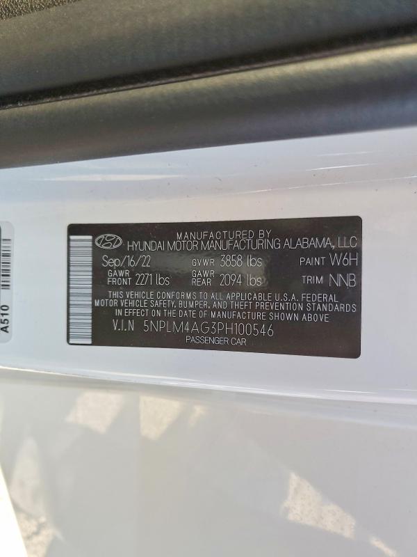 Продаж на аукціоні авто 2023 Hyundai Elantra, vin: 5NPLM4AG3PH100546, номер лоту: 59878596