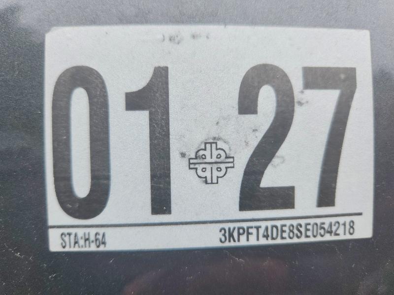 60890346 :رقم المزاد ، 3KPFT4DE8SE054218 vin ، 2025 Kia K4 مزاد بيع
